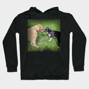 Nice to meet you Puppies Hoodie